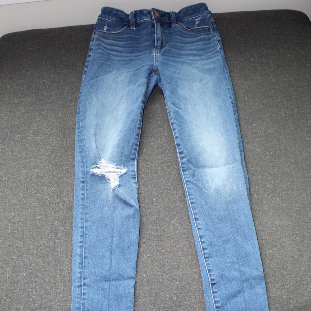 medium washed jeans